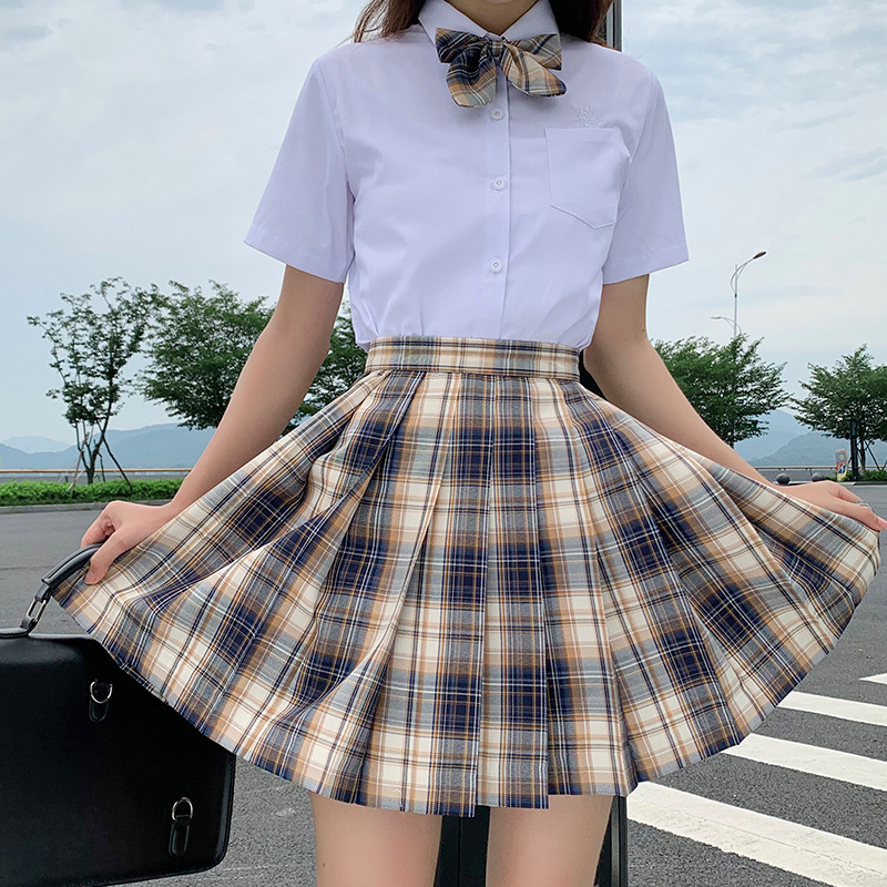 小熊的裙 正版jk制服裙 全款预售 兔姬舍 中长学生原创正统