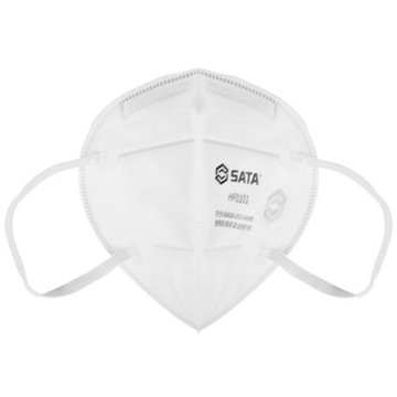 世达hf0101 自吸过滤式防颗粒物呼吸器 kn95折叠耳戴式口罩防尘口