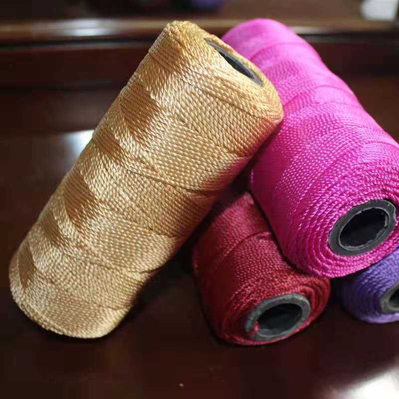 冰丝线3股合股diy编织钩帽子编织线钩坐垫钩包大轴钩鞋厂家批发