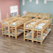 幼儿园专用床午睡儿童床托管班床补习班床上下铺双层床小学生床