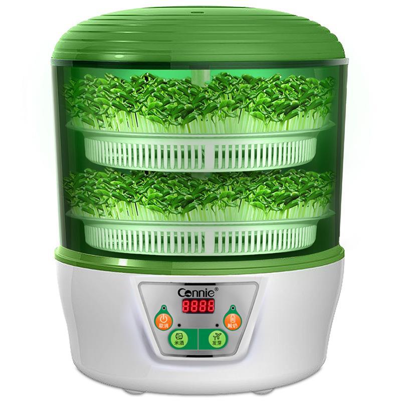 康丽cb-a330双层多功能恒温家用全自动豆芽机芽菜机做酸奶米酒机