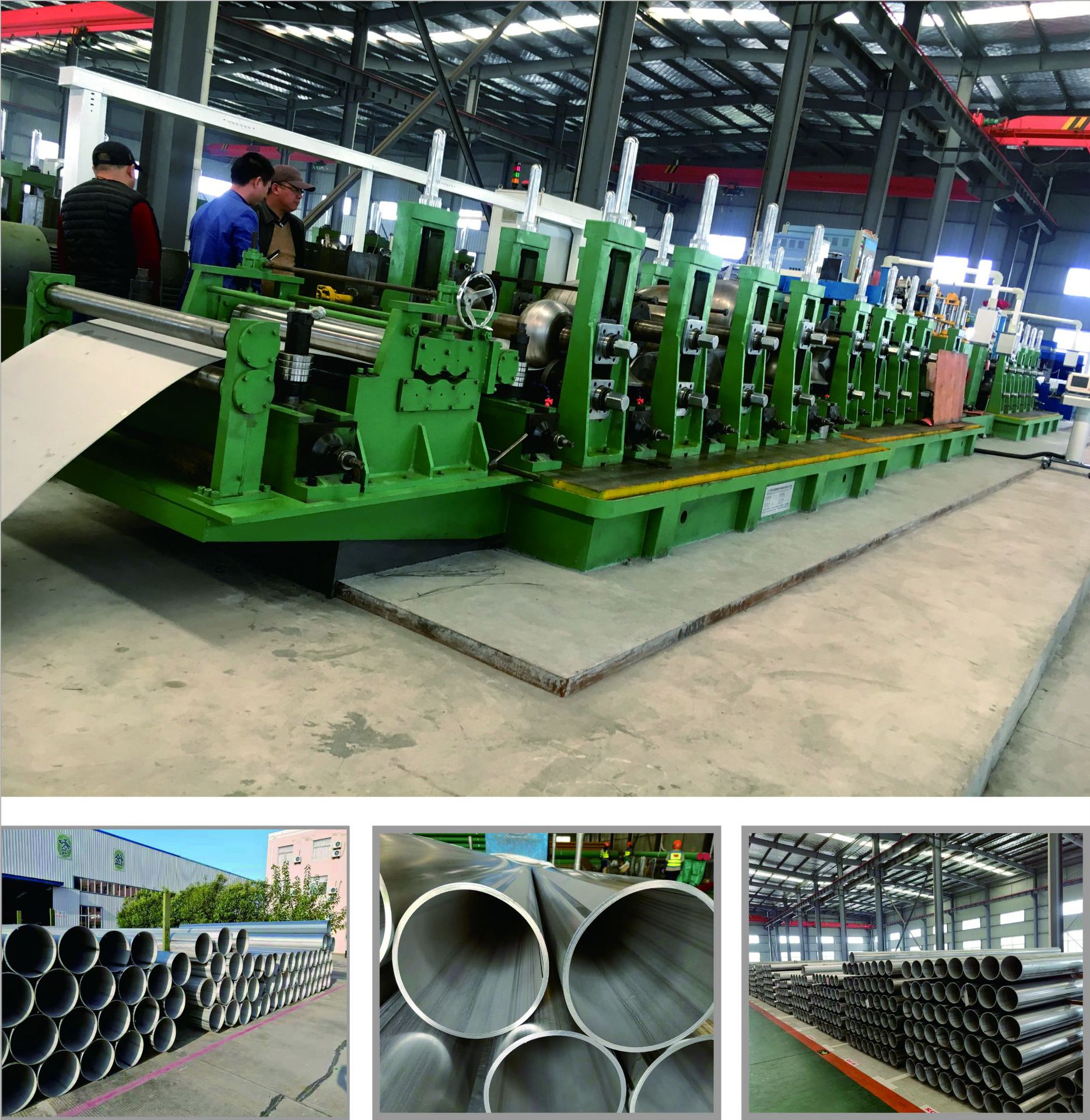 工厂直供不锈钢制管机 金属管制管机 不锈钢抛光机