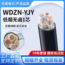 WDZ-YJY低烟无卤阻燃1芯2.5 4 6到240平方铜国标铜芯电缆线