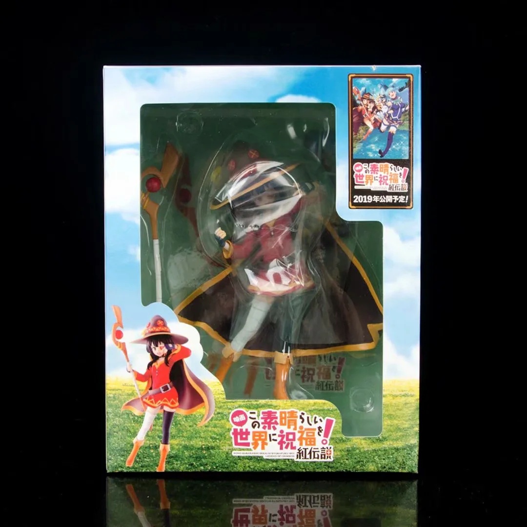 为美好的世界献上祝福 魔法少女 惠惠 慧慧 1/7 盒装公仔手办摆件