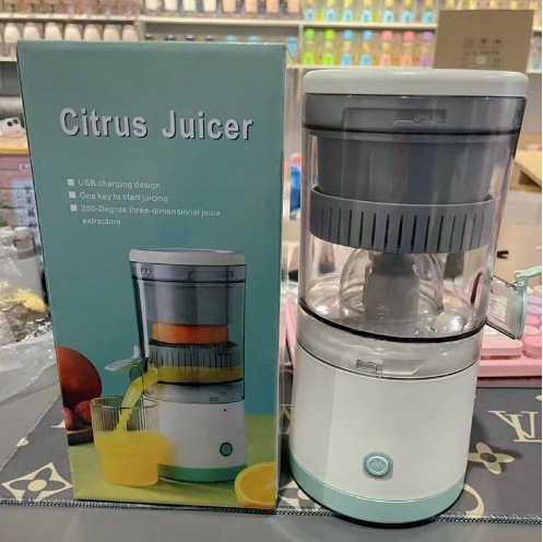 Cross-Border Household Automatic Juicer Separation Low Speed Juice Extractor Juicer Portable Charging Rotating Fruit and Vegetable Juicer