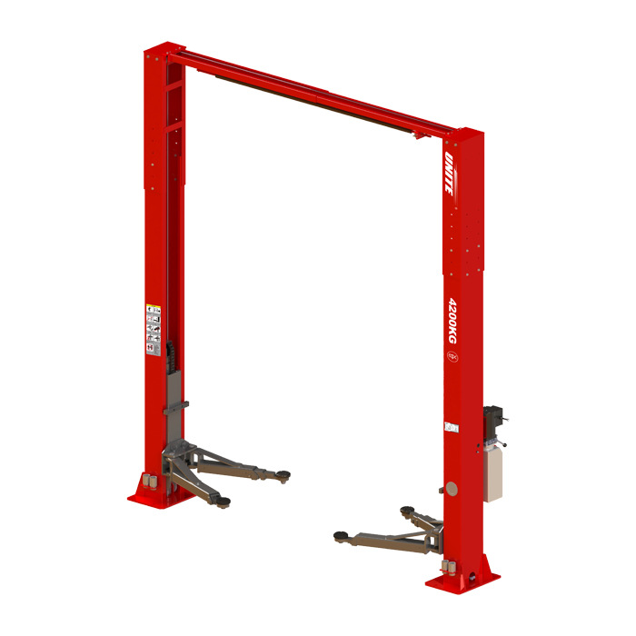 优耐特品牌 龙门式双柱 4.2吨两柱汽车举升机 u-t42ba-阿里巴巴