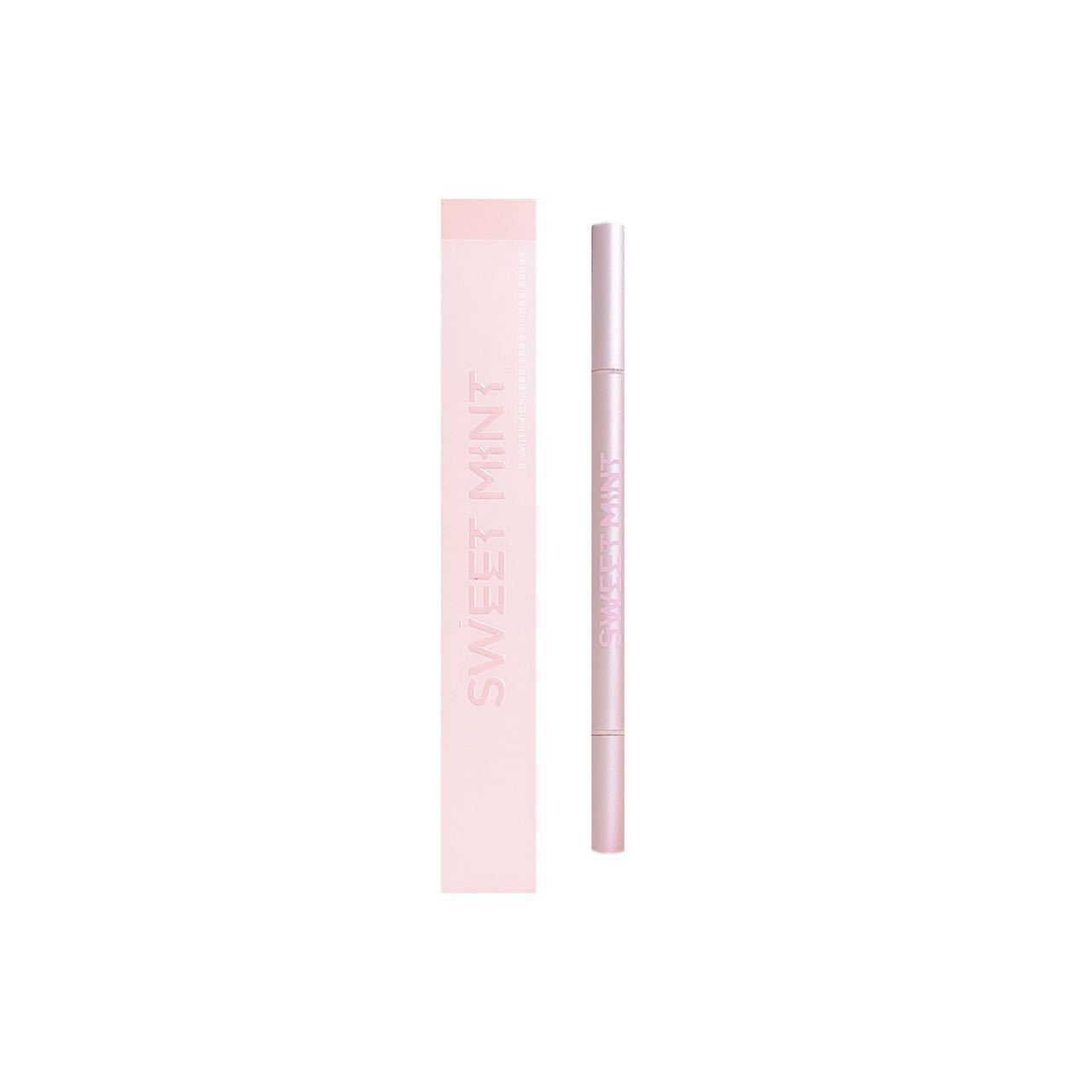 Sweet Mint Three-Dimensional Double-Headed Eye Shadow Pen Matte Highlight Brightening Dual-Use Outline Eye Face down to Eye Shadow Stick