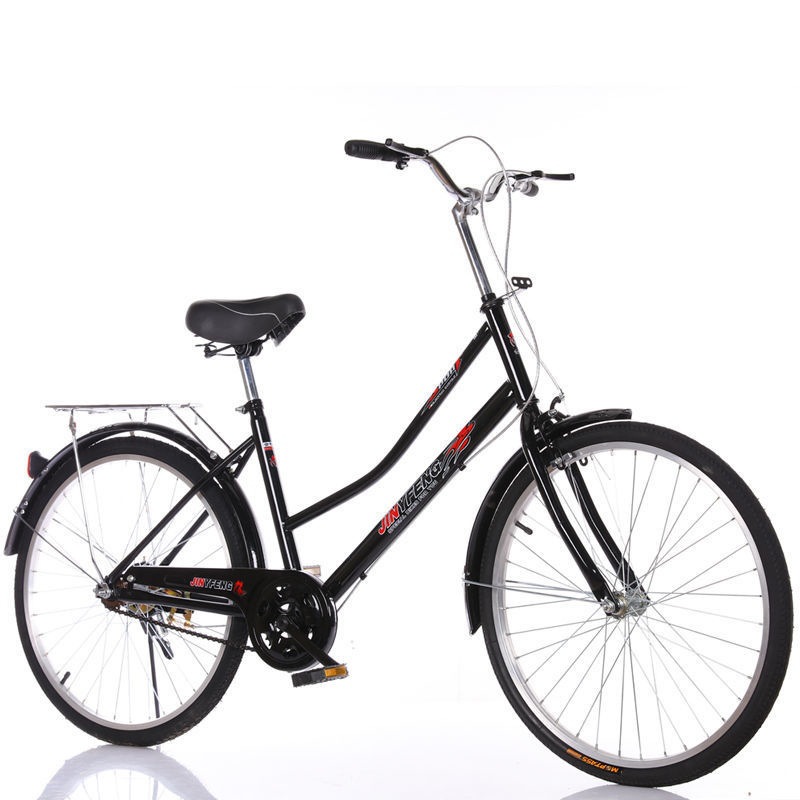 成人24寸26寸老式自行车男女士学生便复古通勤中老年休闲单车