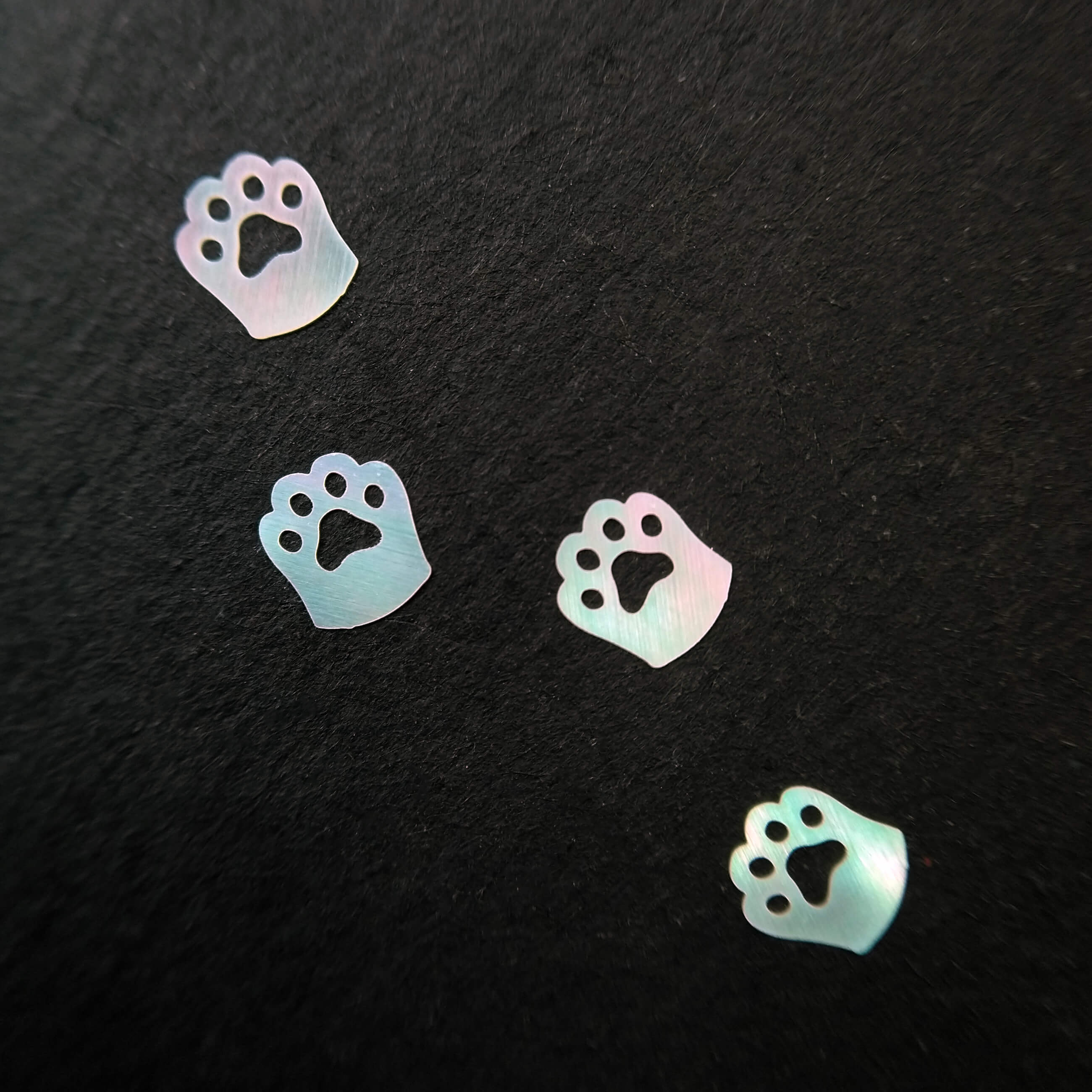 螺钿 猫爪印 螺钿花 夜光贝 青贝 大漆-阿里巴巴