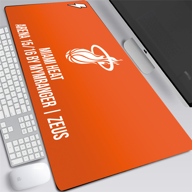 nba篮球场大号长款鼠标垫广告定做橡胶游戏电脑网吧订制动漫布纹