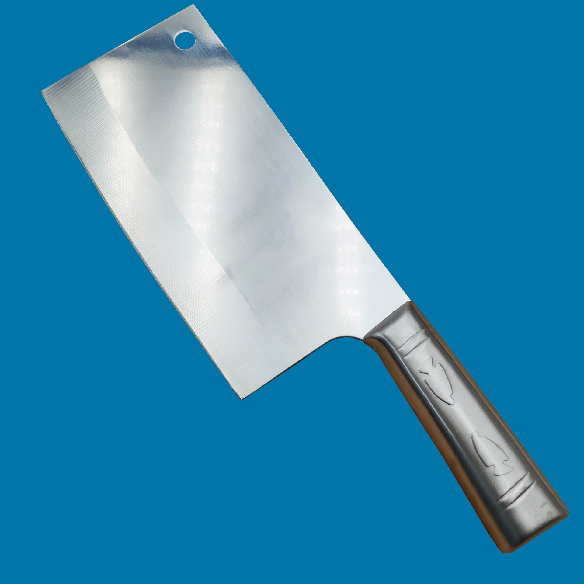 阳江菜刀全不锈钢菜刀合金钢刀钢柄切片刀锋利酒店厨师用刀 knife