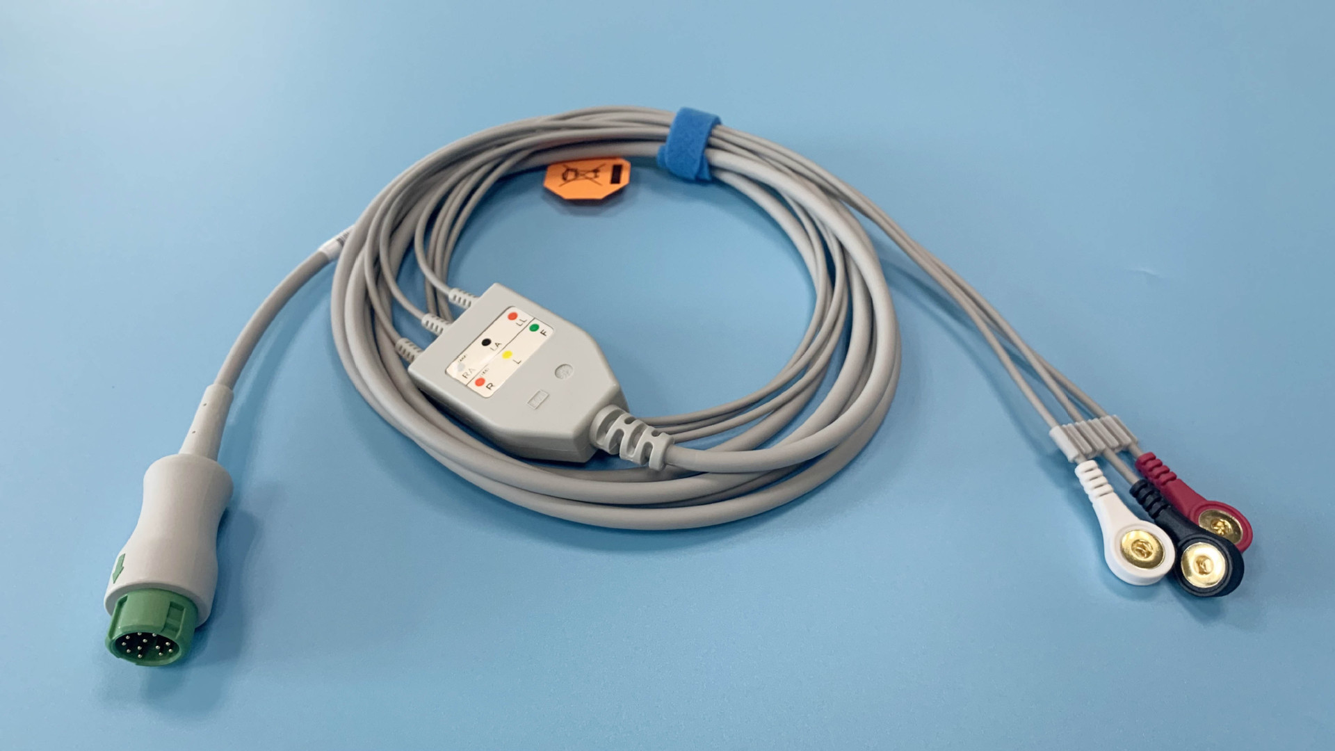 监护仪配件兼容迈瑞/金科威宝莱特/科曼理邦心电导联线12针导连线