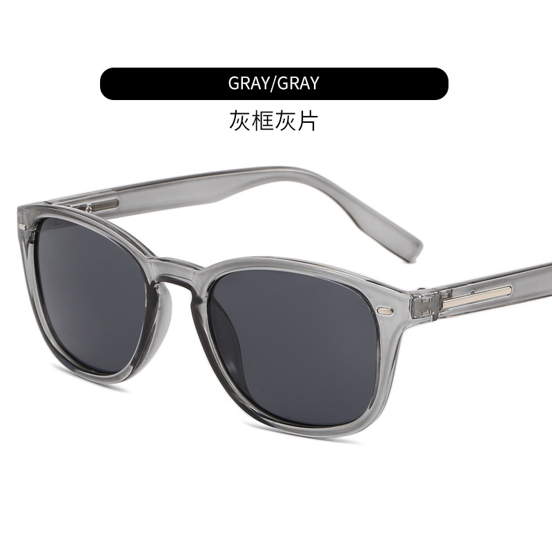 New Oval Frame Sunglasses Men's Drivers Sunglasses for Driving RiceNail Full Frame UV400 Vintage Sunglasses