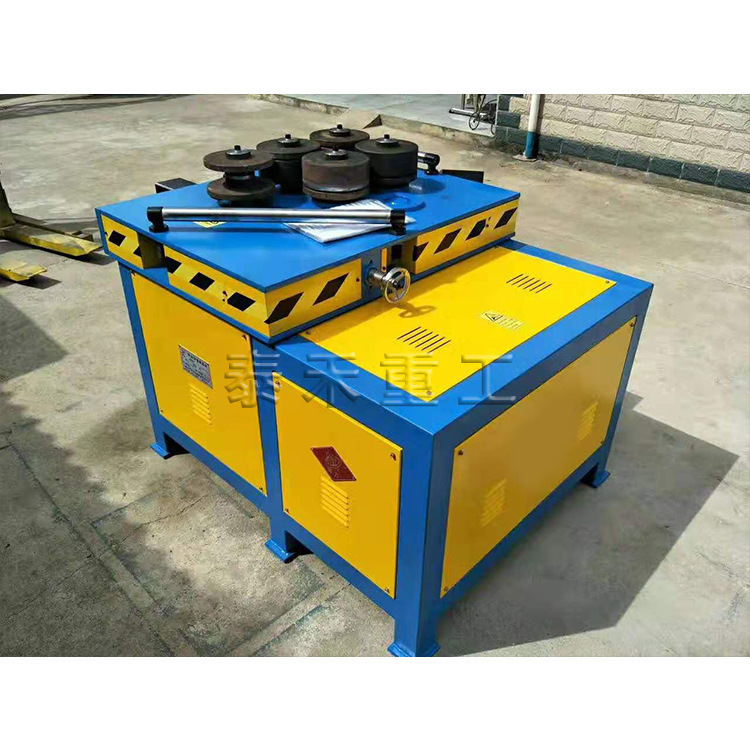 圆法兰角铁卷圆机