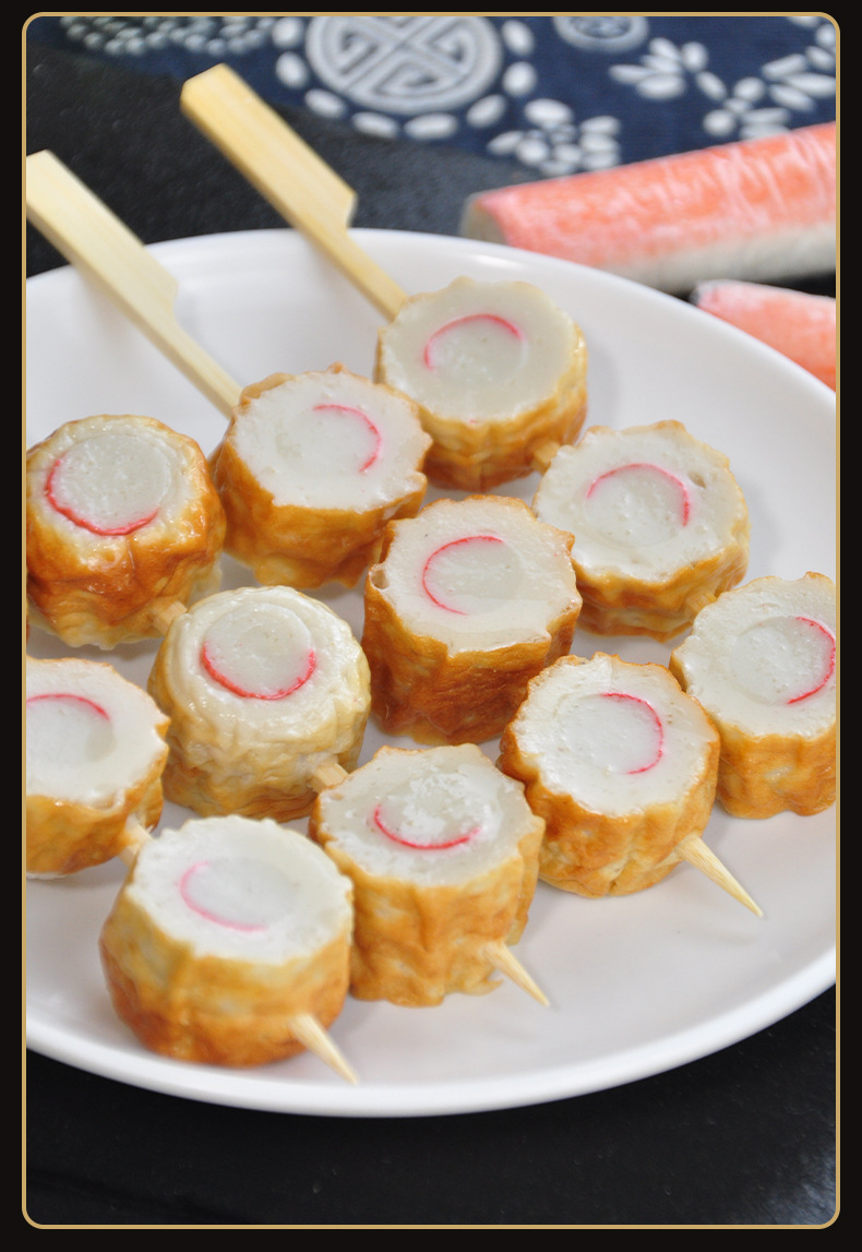 佰腾【蟹肉竹轮串】批发便利店关东煮食材火锅麻辣烫食材组合串串