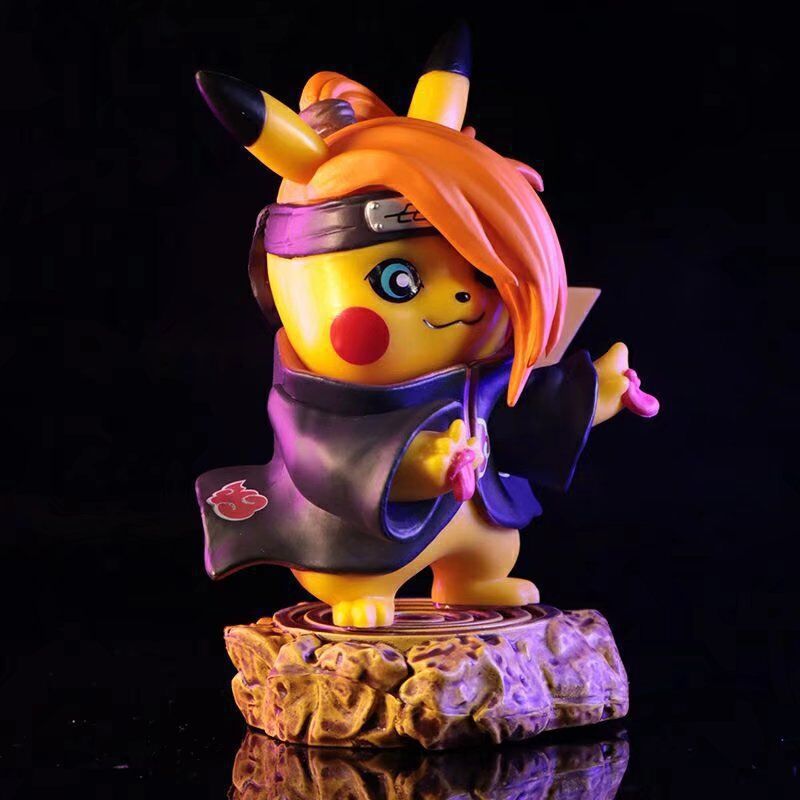 火影忍者 gk 皮卡丘 cos 六道仙人 鸣人 宇智波带土 斑 手办摆件