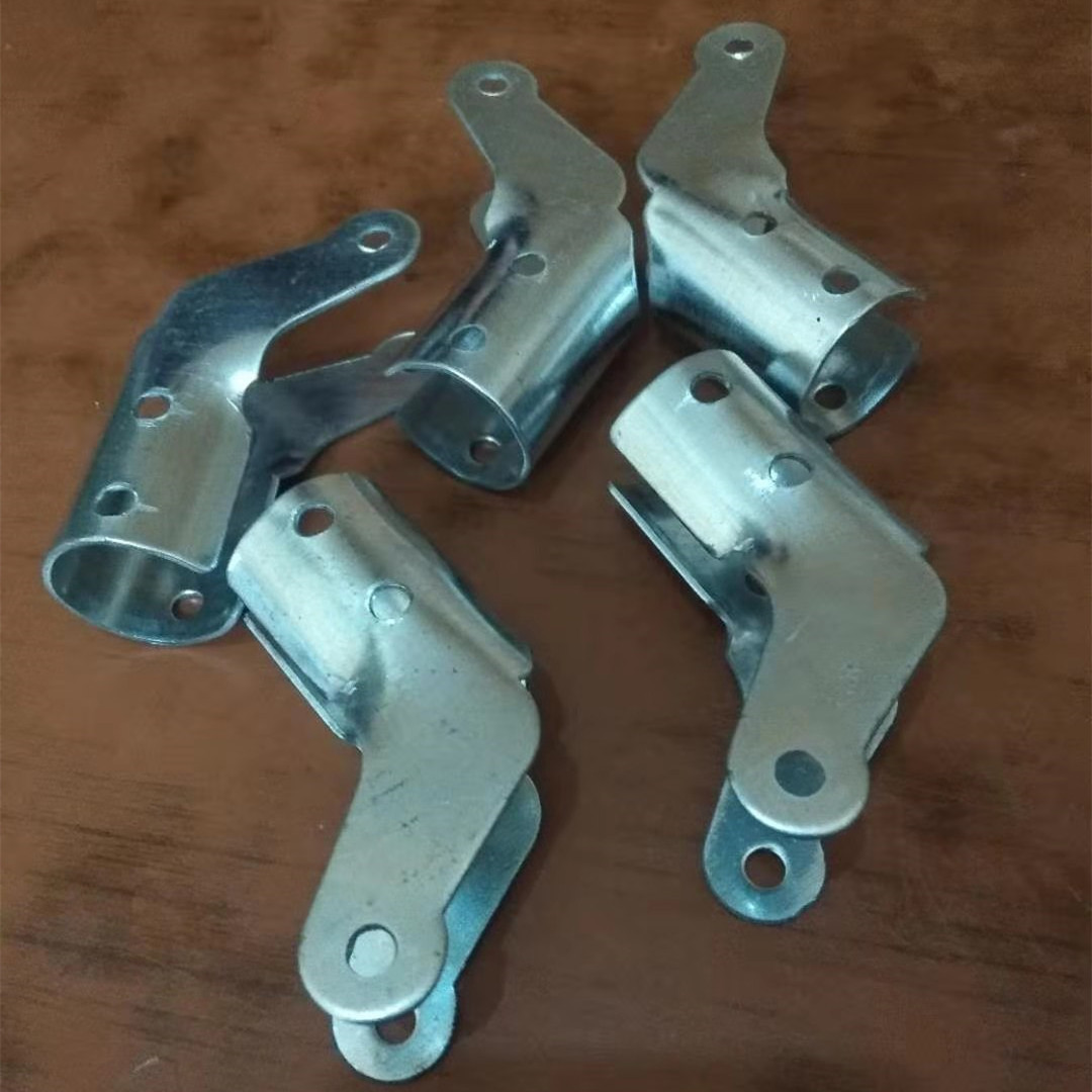 厂家折叠床行军床25圆管方管金属冲压塑料家具配件各种颜色布料