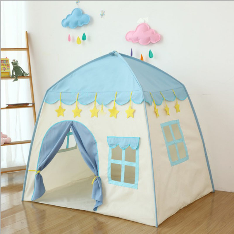 Amazon Tent Children's Tent Baby Oxford Cloth Room Blossoming Flowers House Tent Butterfly Outdoor Tent Expansion