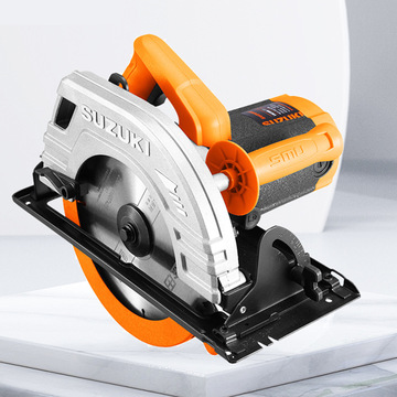 铃木220v木材手提电圆锯倒装木工圆盘锯7寸9寸10寸电锯板材切割机