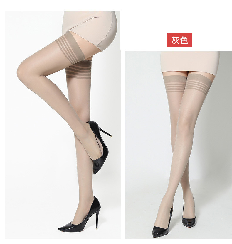 Sexy Stockings Women's Thin Summer Cored Silk Black Incarnadine Long Knee Socks Sexy Thigh Knee High Socks