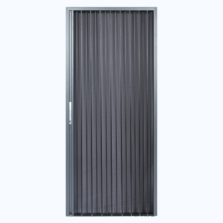 金刚网隐形折叠纱门超低轨道新款吊轮款厂家不积灰可贴logo规格全