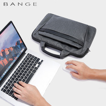 BANGE新品男士电脑手提包轻薄笔记本15.6寸商务公文包跨境男女