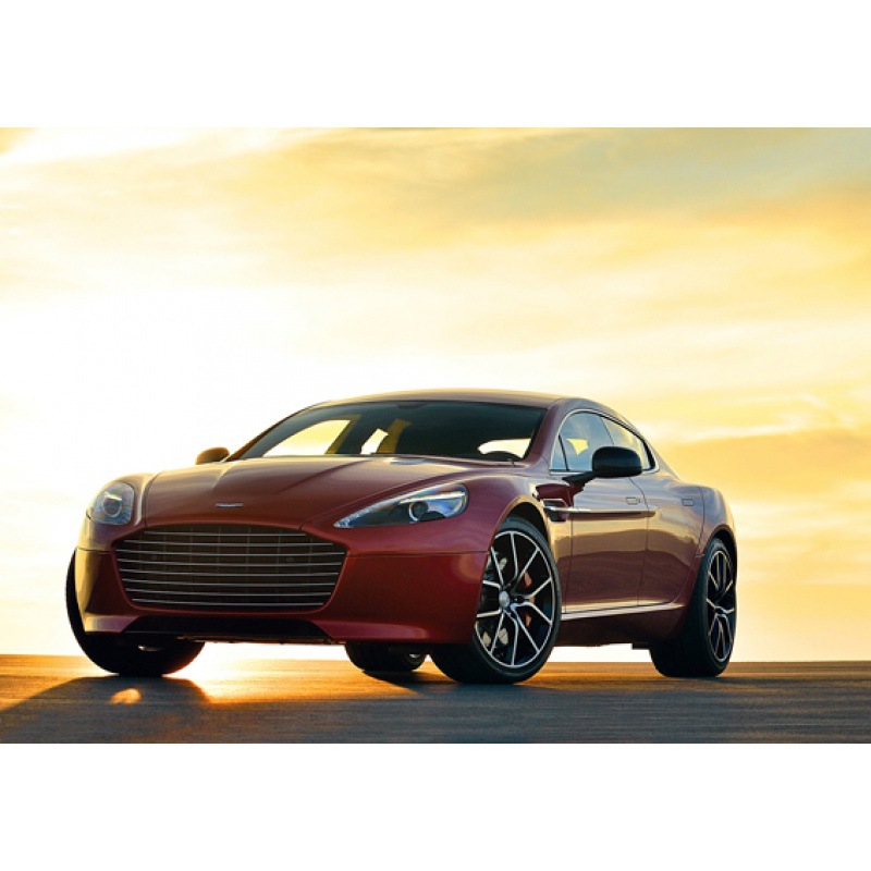 款阿斯顿马丁 汽车海报 寝室车行装饰画有框画挂画