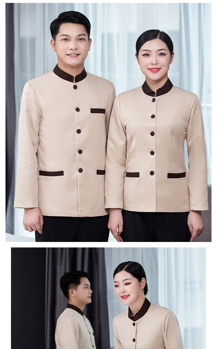 保洁工作服女长袖阿姨秋装酒店客房服务员物业宾馆餐厅清洁保洁服