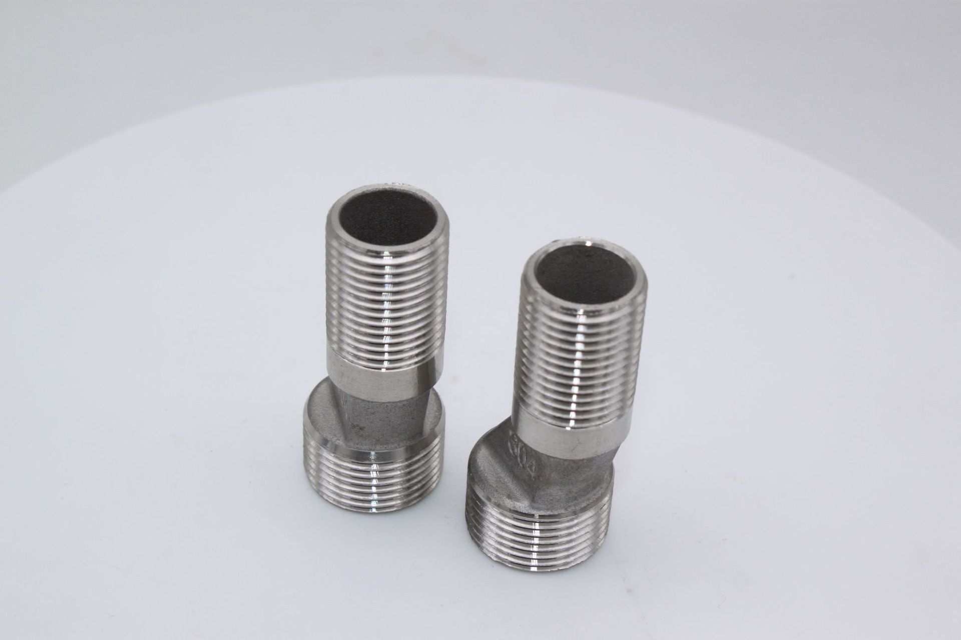 现货不锈钢304加长曲脚淋浴混水阀水龙头加长配件接头6转4拐角