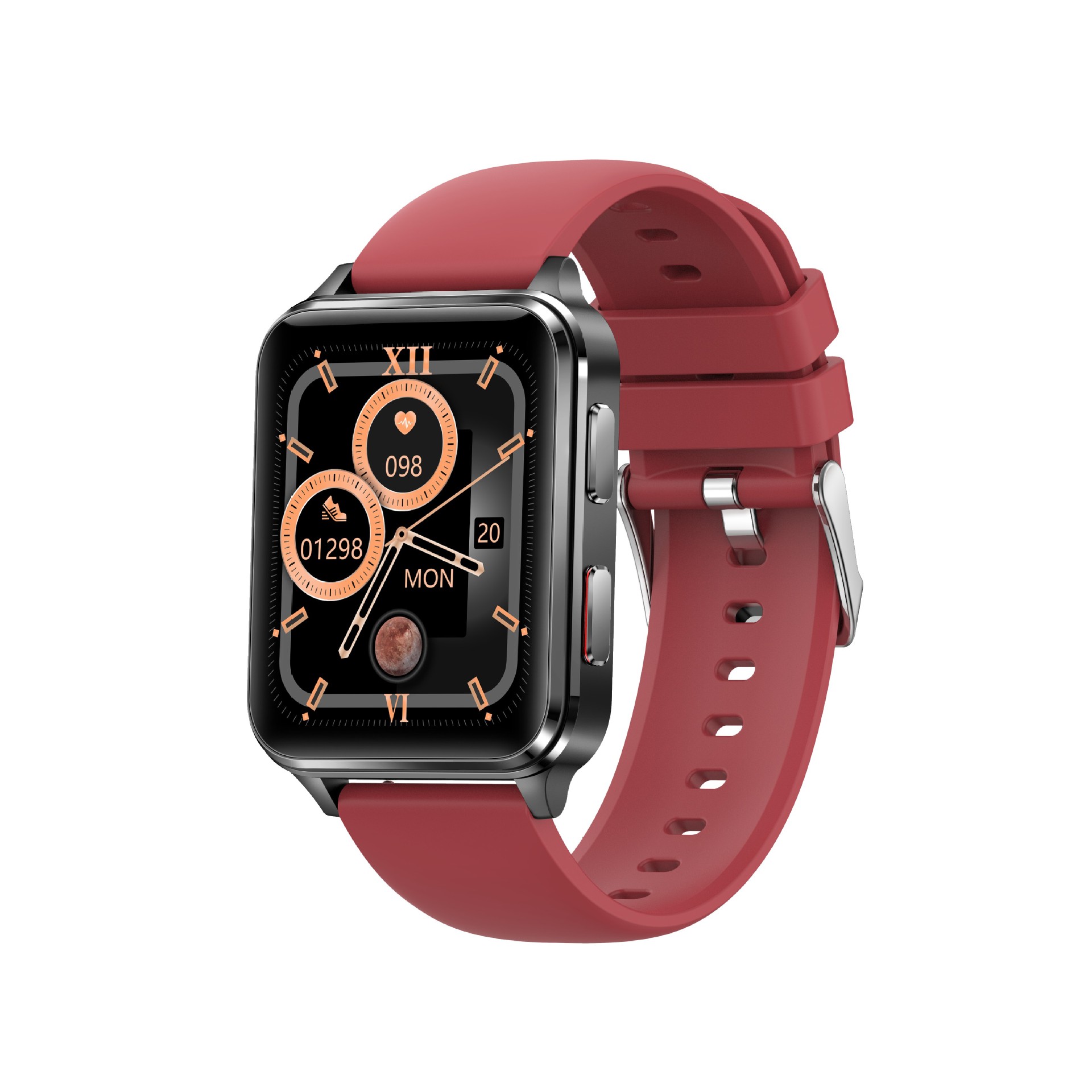 2022新款s6气囊式真血压智能手表精准血氧体温心率监测计步呼吸率