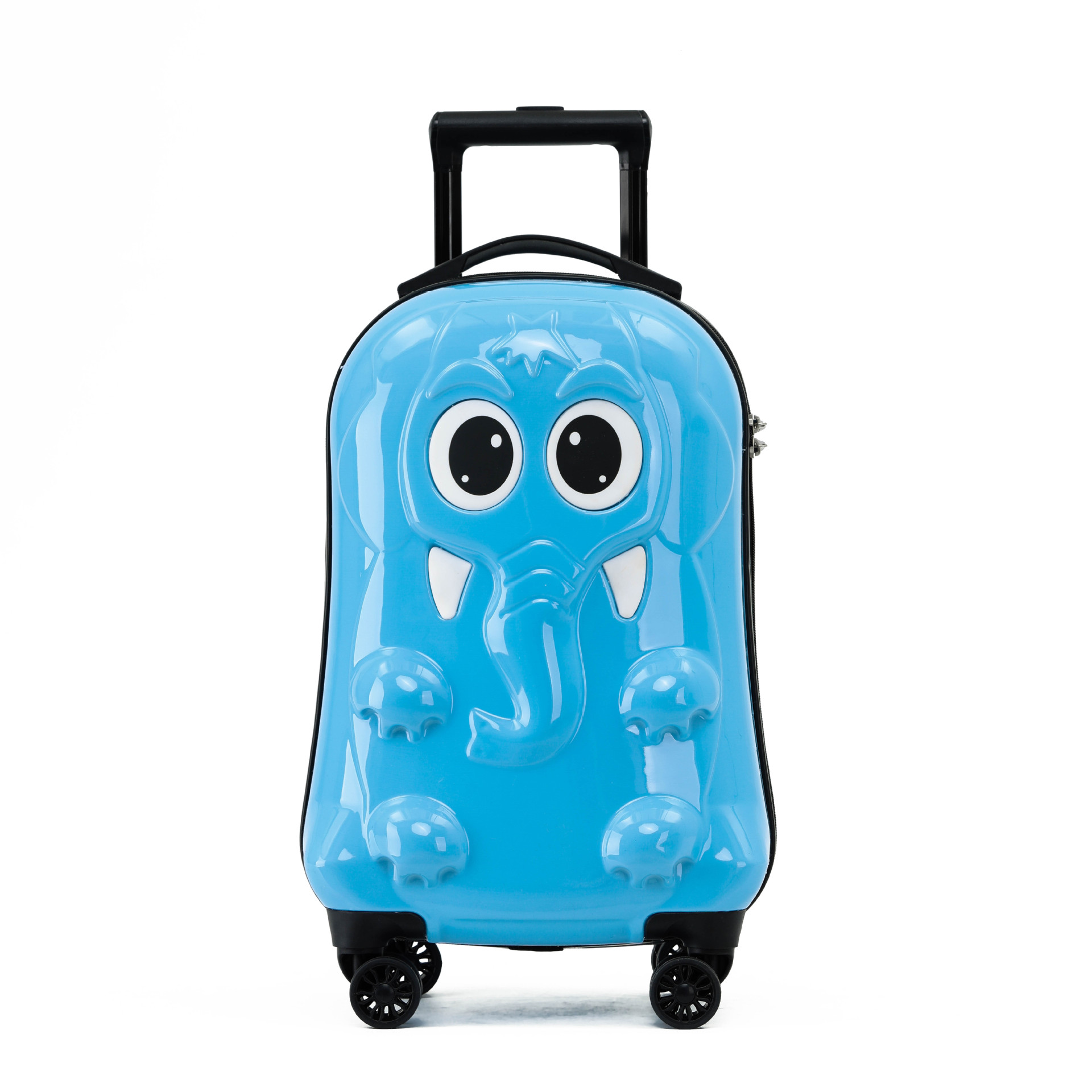 嘉斯利可爱大象儿童行李拉杆箱3d拉杆箱文旅旅行箱