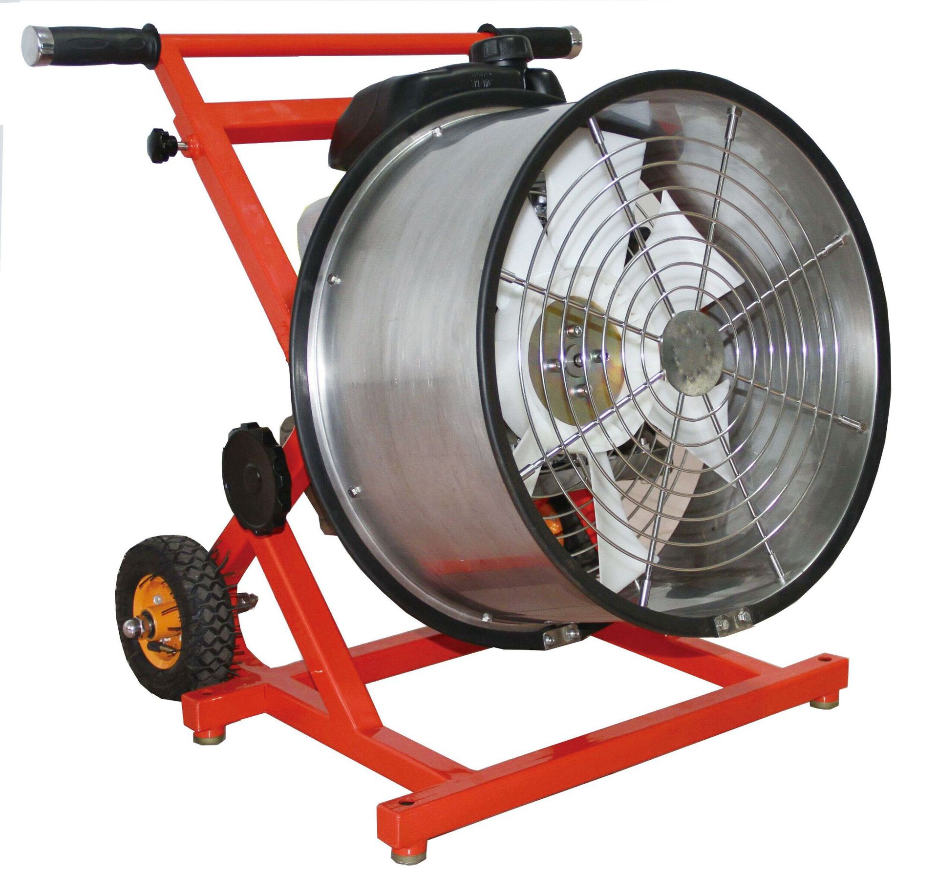 供应正压式机动排烟机排烟量大推车式移动排烟机本田发动机体积小