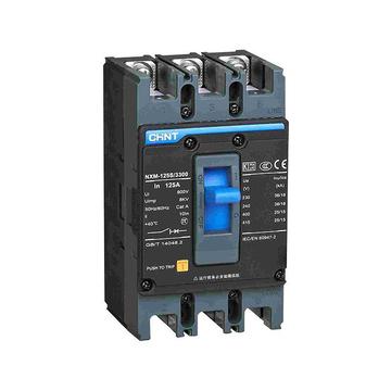正泰电器 nxm 塑壳配电保护断路器 nxm-125h/3340 25a ac230v