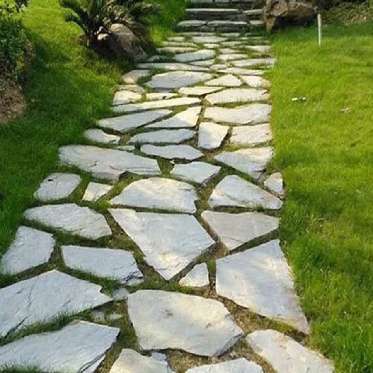 页岩 铺路石 青石板碎拼石 板岩碎拼石片石冰裂纹铺地板-阿里巴巴