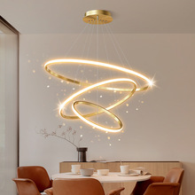 客厅吊灯现代简约灯饰网红轻奢北欧灯具创意个性卧室吧台餐厅吊灯
