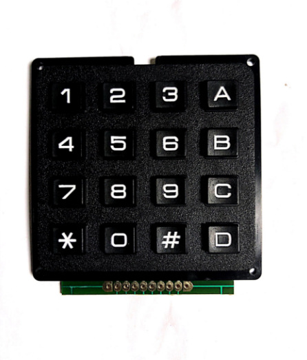 单片机键盘 按键 矩阵 4*4 4x4 a键盘 16键 工业键盘 行列扫描