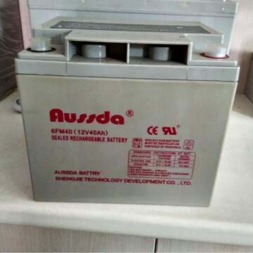 奥斯达蓄电池6fm40阀控式免维护12v40ah ups系统机房设备用
