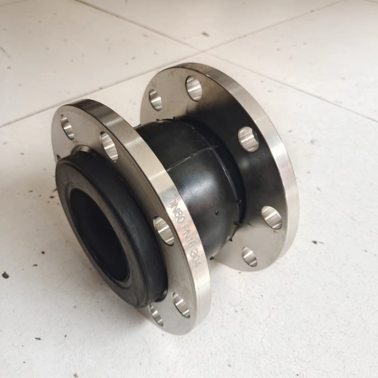 不锈钢软接头 kxt-16 不锈钢304法兰 柔性接头 天然橡胶 厂家天津