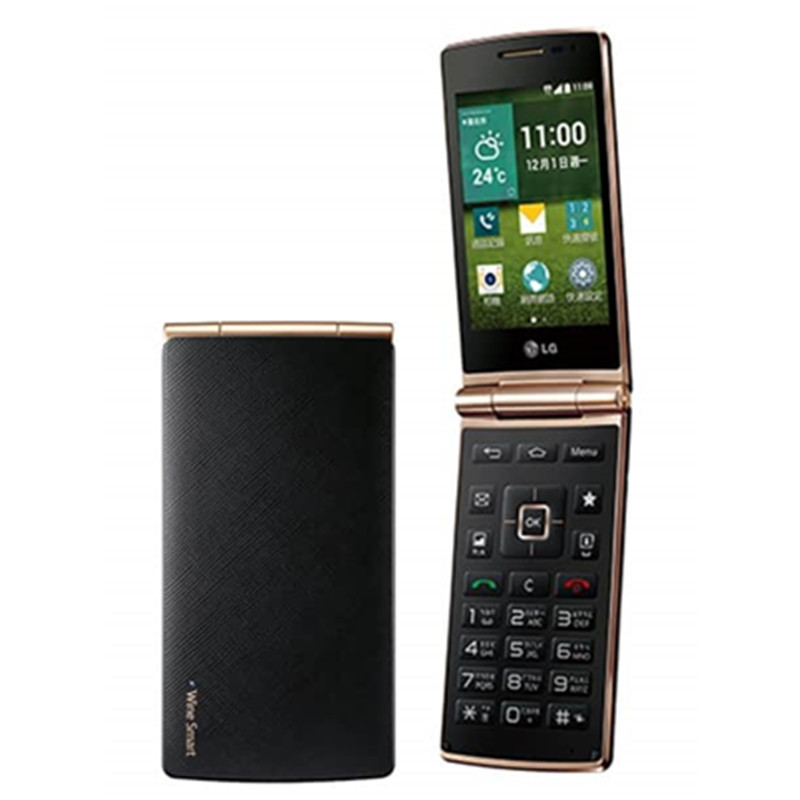 批发供应lg d486 折叠翻盖安卓智能大按键经典手机适用于跨境外贸