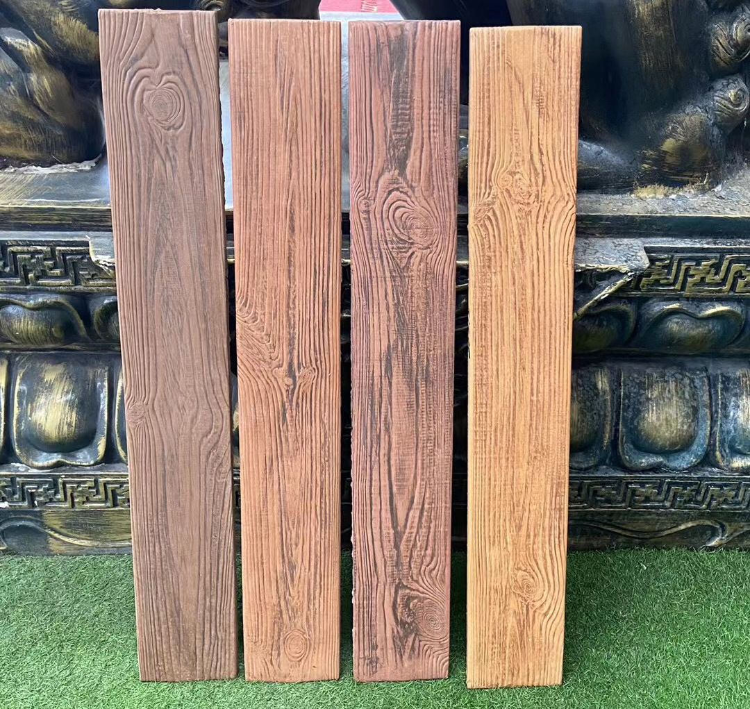 水泥木纹砖 仿古木纹板 混泥土木纹砖 仿木栈道铺板 适合墙地面铺