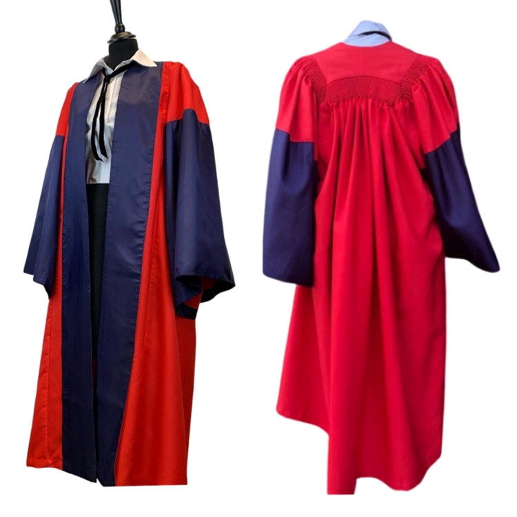 英国牛津大学博士服学位服oxford毕业服学生礼服袍-阿里巴巴