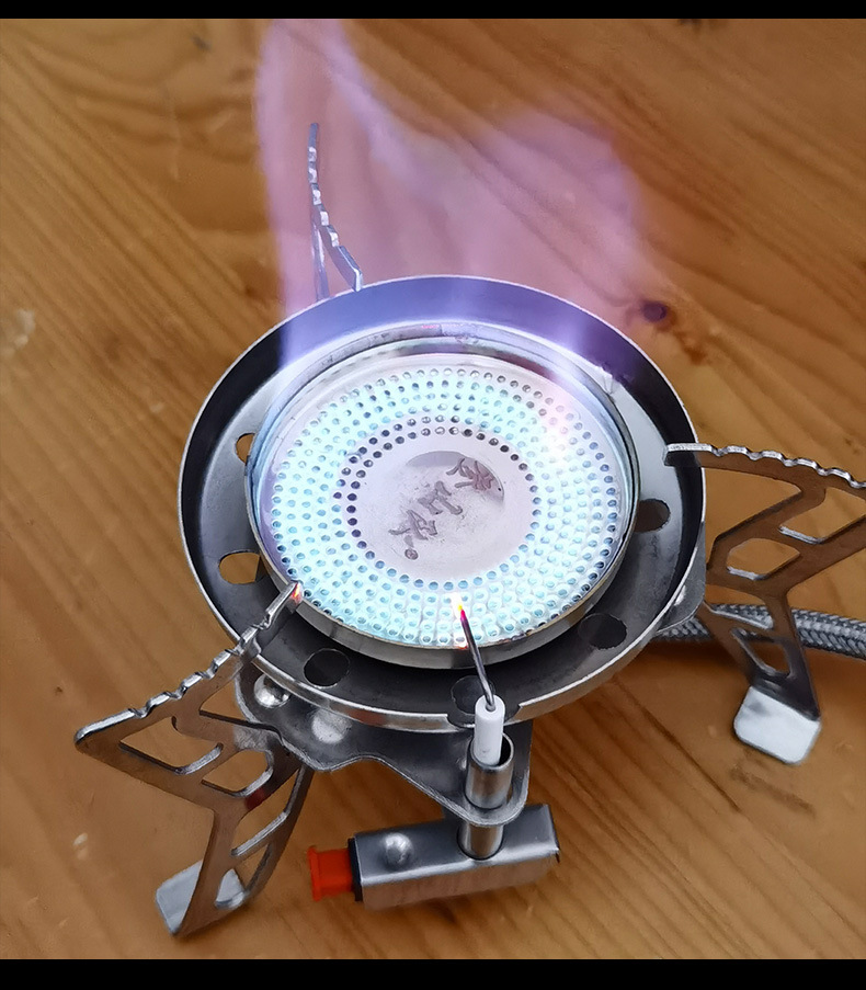 工厂直销zyzy登山队户外炉头便携分体式猛火燃气野外灶餐野营炉具