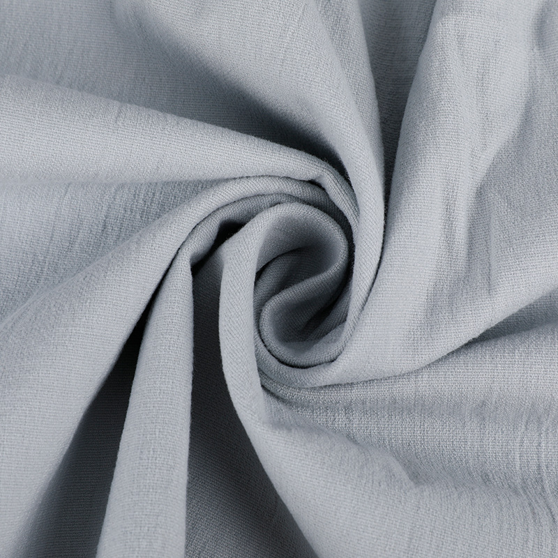 水洗外套棉弹力面料休闲服装衬衫布料时尚春夏平纹布水洗棉布6633