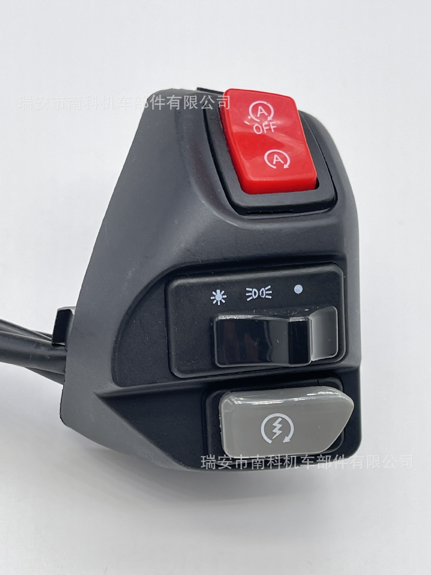 摩托车配件改装开关yamahaaerox-155右红色熄火大灯三档电源开关