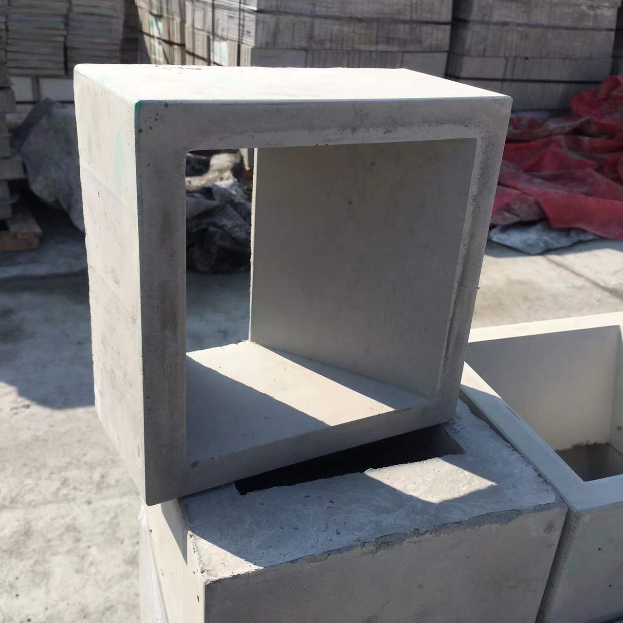 水泥空心砖装饰艺术网红隔断斜孔