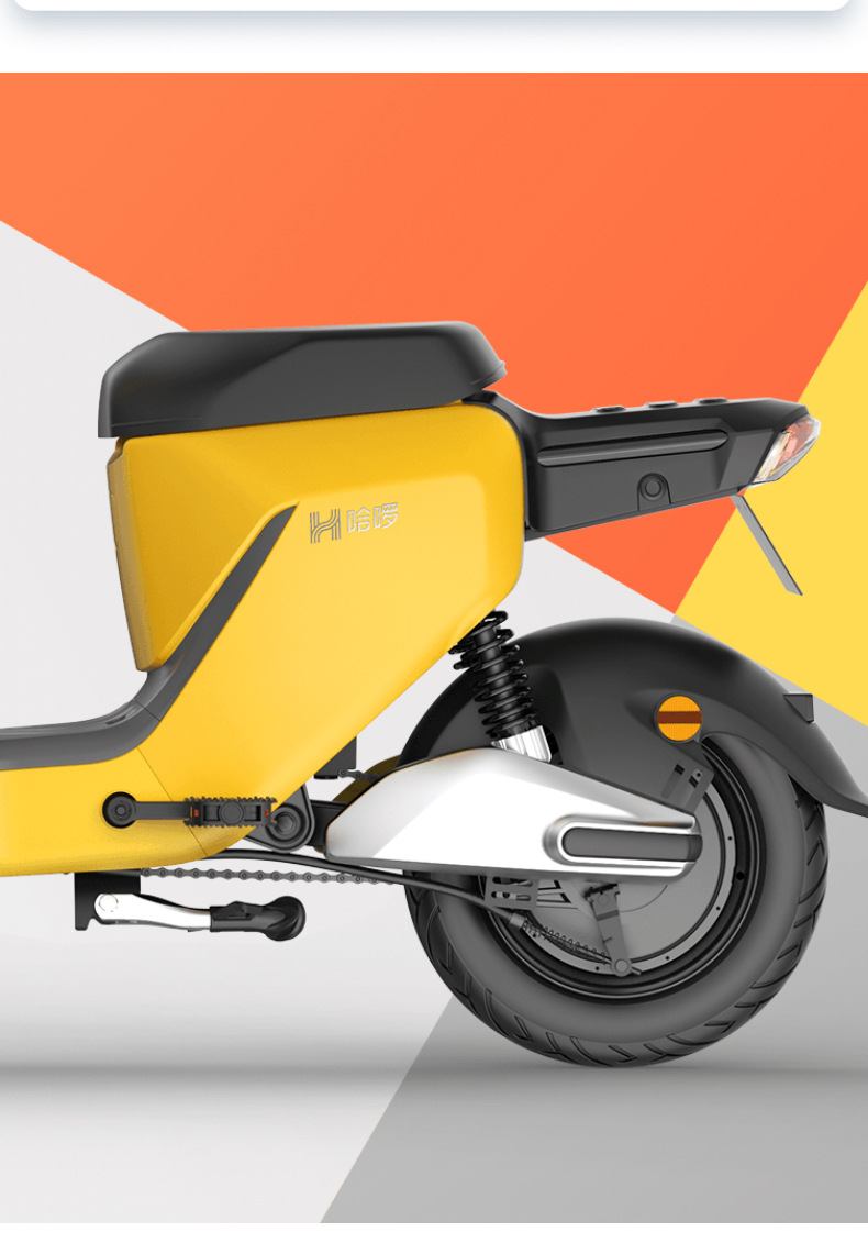 哈啰电动车a80l智能锂电池哈喽电瓶车精灵青春版新国标成人代步