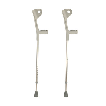 厂家定制铝合金老人肘拐伸缩可调节手臂式拐杖残联定做助行器手柄