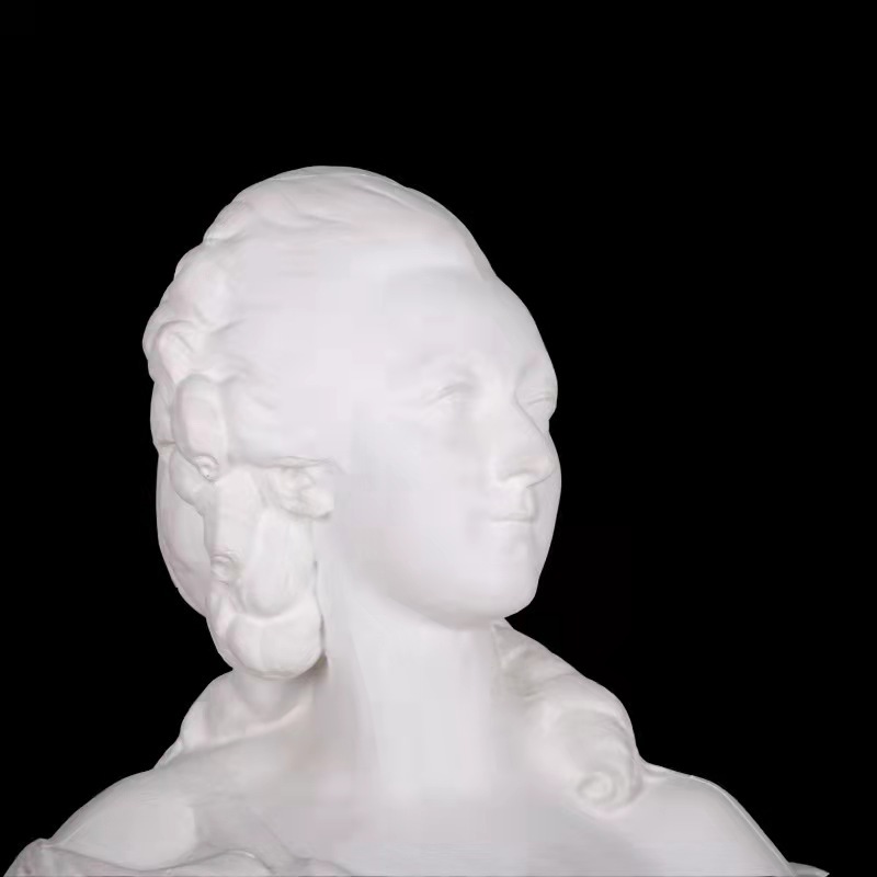 贝利夫人石膏像人物石膏头像皇后半身像美术用品素描雕塑摆件装饰