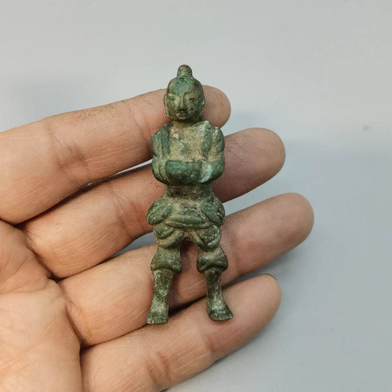 古董古玩批发铜器佛像北辽金时期小铜佛像小号家居复古工艺送朋友