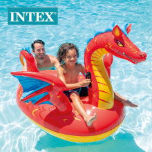 INTEX 57577 魔龙坐骑成人水上充气玩具浮排泳池充气动物原装正品